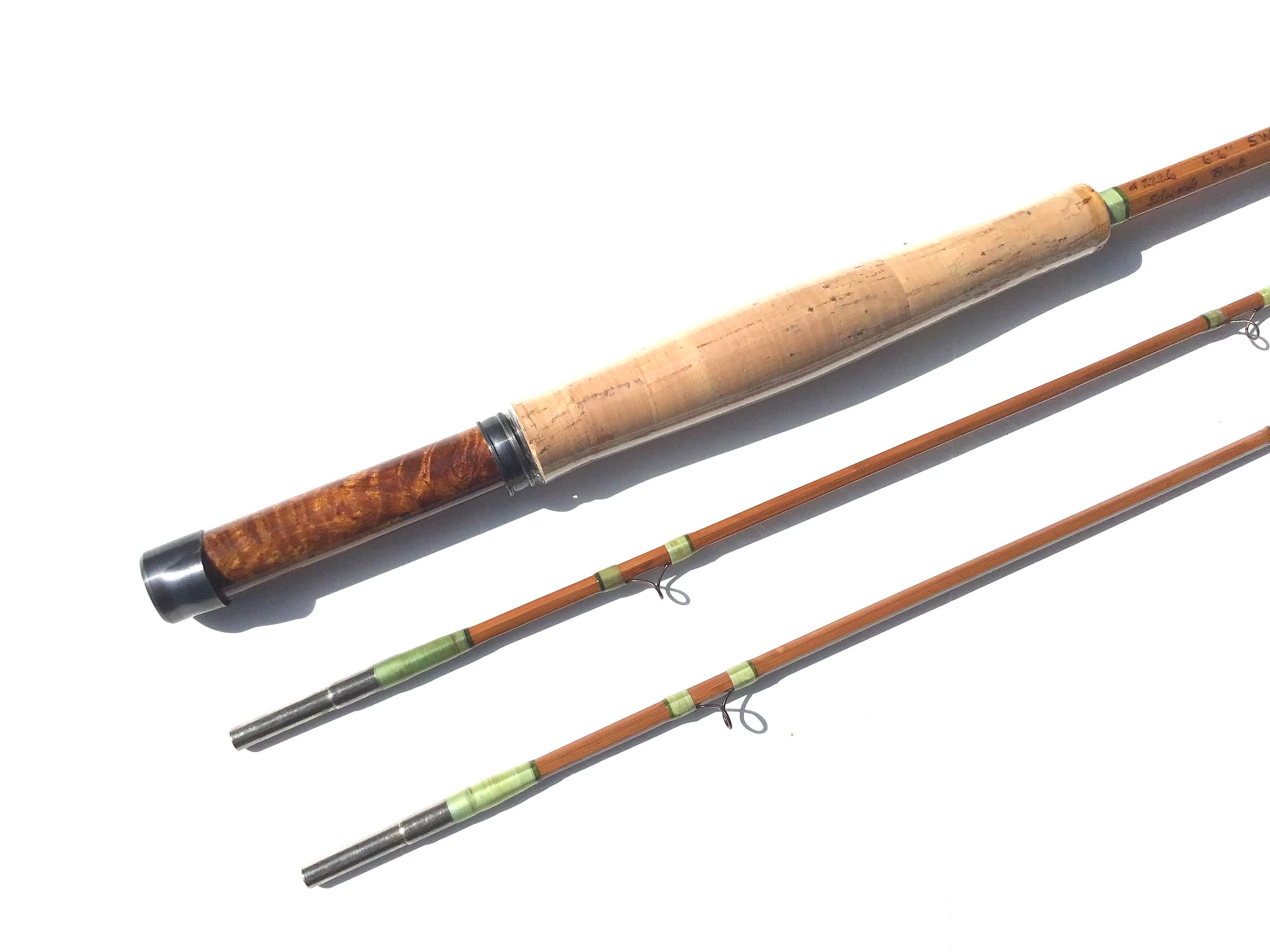 2226 - 6'6”, 2/2, 5 Weight Small Stream Custom Made Bamboo Fly Rod
