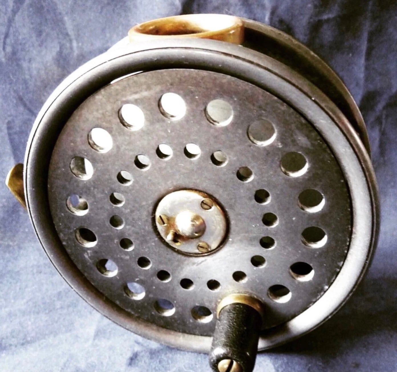 J W YOUNG “PRIDEX” 4″ SALMON FLY REEL – Vintage Fishing Tackle